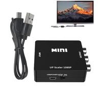 Générique AV Cable Adapter, 1080P Audio Video Output Converter, Adorable TV AV to Component Adapters for Home Setup, Family Entertainment and Media Sharing Converters, 11.81 inches