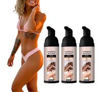 Générique Avancé Mousse Autobronzante pour un Bronzage Bronzage Naturel Anti-âge Longue Durée,Hâle Naturel,Hydratant,Pour les Peaux Sensibles,Cadeau de la Fête des Mères (3PCS)