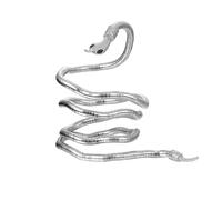 Générique Avec Élastique Naturelle Mm Mm Bijoux Punk Choker Flexible Multi Purpose Necklace Hollween Jewelry Plaqué Couleurs Pour Bracelet Avec Classique Bracelet (E, One Size)