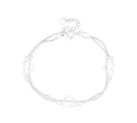 Générique Avec Ensembles Phrases Choix Bijoux Must Have Jewelry Temperament Hand Jewelry Couleurs Bracelet Naturelle Pour Noir Classique Bracelet (Silver, One Size)