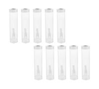Générique avec Ventilation Légère D'observation des Insectes en Plastique 10 Tubes et Portable pour L'éducation la Recherche des Lépidoptères et Insectes