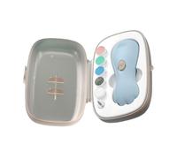 Générique Avian Nail Grinder Set - Toenail Shaver 6-Head Equipment, Feathered Pet Claw Care Tool, Precision Trimming Accessory, Safe Grooming Kit | for Parakeets Conure Home Balcony Shelter Cage