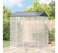 Générique Aviary pour Oiseaux Anthracite 210x227x247 cm Acier,Cages & perchoirs à Oiseaux,62.8KG-3325152