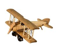 Générique Avion en Bois | Maquette d'avion en Bois,Décor d'avion Vintage Portable, modèles artisanaux pour Adultes, Filles, garçons, Tout-Petits, Cadeau d'anniversaire