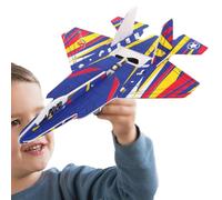 Générique Avion en Mousse à Lancer à la Main - Jouets Volants pour Rechargeables par USB | Modèle d'avion électrique Anniversaire Noël Nouvel an Cadeau pour 7-14 Ans garçons Filles faveur de fête