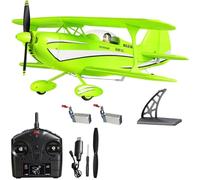 Générique Avion RC A310, Avion télécommandé 4 canaux, Avion de Chasse Planeur RC 2,4 GHz avec Gyroscope à 6 Axes et acrobaties 3D, 2 Batteries pour Adultes