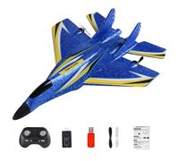 Générique Avion télécommandé, Avions RC pour | Avion RC à lumière LED | Jouet d'avion éducatif d'extérieur, Jouet Volant RC étanche 2.4Ghz pour Adultes débutants