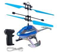 Générique Avions Télécommandés pour - Hélicoptère Drone à Contrôle Gestuel avec Lumière LED | Avion Rechargeable pour Garçons Filles Étudiants Adolescents Passionnés