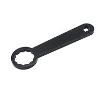 Générique Axle Wrench, Torque Spanner, 7.7in Alignment Tool, Ergonomic Grip, Heavy-Duty Build for Motorbike Repair, Rear Wheel Adjustment, Belt Tensioning, Garage Maintenance, Mechanics