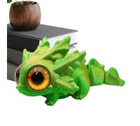 Générique Axolotl 3D Printed Toy - Articulated Fidget Figurine Flexible Moving | Animal Stress Relief Desk Decor Creative Sensory Model Collectible Design for Home, School, Office, Party