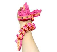 Générique Axolotl imprimé en 3D Jouet Anti-Stress à Articulations Flexibles