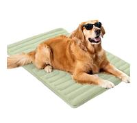 Générique B-arkley Cooling Mat, B-arkley Dog Cooling Pad- Non Gel, Machine Washable, Summer Portable Foldable Non-Slip Dog Coolings Pad for Indoor & Outdoor (Medium,Green)