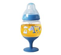 Générique Babÿ Bottle - 180ml Feeding Babÿ Bottle | Bottles For Breastfeeding Kids | No Spill Drop-Resistant Silicone Trainer Cup For Beginner Learner Weaning, Pc Material, Home Travel Bedtime