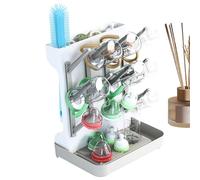 Générique Baby Bottle Drying Rack, Space-Saving Drying Holder Organizer, Nipple and Teething Toy Dryer, 10.63x8.66x14.17inches Pump Part Draining Stand, Essential Baby Care Accessory
