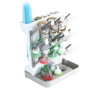 Générique Baby Bottle Drying Rack, Vertical Space-Saving Bottle Rack, Tumbler Holder for Efficient Draining of Teething Toys, Pump Parts, and Infant Feeding Accessories