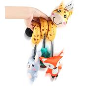 Générique Baby Car Seat Toys, High Contrast Toys, Sensory Bell, Stimulates Visual Senses, Interactive Entertainment Design, Ideal for Children Distraction Travel Play