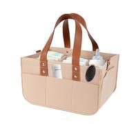 Générique Baby Changing Bag - 14.96 Inch Diaper Bag for Nursery, Multi-Compartment Diapers Changer Tote with Pockets, Kids Storage Bags for Boys, Girls, Bottles, Wipes, Toys and Books Use