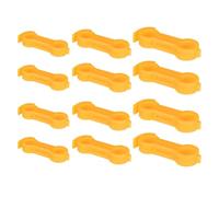 Générique Baby Chick Splay, Legs Hobble Brace, 12 Pieces Poultry Spraddle Leg Corrector Bands, Soft Flexible Material, 30g, Suitable for Ducks, Quails, Poultry Habitat Equipment