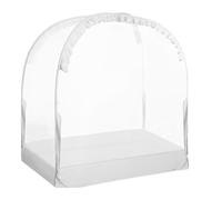 Générique Baby Crib Tent, Pop-Up Crib Tent with Breathable Mesh Net, Easy Setup Enclosure, Secure Lightweight Cover for Nursery Bedroom Home Kids School Use 27.56x51.18x55.12in