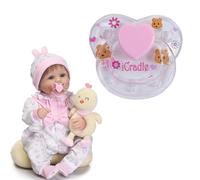 Générique Baby Doll with Pacificier - Outils magnétiques à Mastication | Jeu Parfait Jeu pour Toutes Les poupées avec Un Cadeau de prétendent idéal, des Petites Filles et des garçons pour Les, Anniv