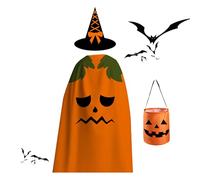 Générique Baby Pumpkin Costume, Halloween Outfit Set, 11.81x9.84 inches Festive Simulation Clothing, Soft Comfortable Fabric, Easy Wear Design for Classroom Celebration Family Pretend Play Event