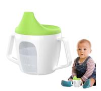 Générique Baby Sippy Cup - Leak Proof No Spill Spout Cups for | Non with Handle, Portable Water Bottle Kids