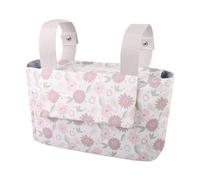 Générique Baby Stroller Bag, Large Capacity Storage Attachment, Portable Diaper Organizer, Multifunctional Mom Handbag with Multiple Pockets, Oxford Cloth, 12.6x7.48x5.12 inches