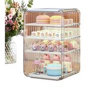 Générique Babyflaschen Aufbewahrungsorganizer | Babyzubehör Trockenständer,Großer Staubgeschützter Klarer Flaschenhalter Für Tisch Kühlschrank Kinderzimmer Schlafzimmer Schrank Küche