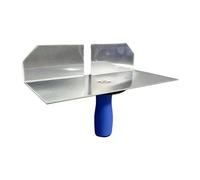 Générique Bac à Carrelage et Mortier 2 En 1 En Aluminium, Portable pour Mélanger et Appliquer Le Joint, Poignée Confortable, Léger