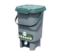 Générique Bac à Compost avec Poignée, Poubelle pour Déchets Alimentaires Domestiques, Seau à Compost pour Balcon, Extérieur, Déchets Alimentaires, M