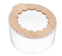 Générique Bac à Sable pour Hamster et Cochon d'Inde, Polyvalent et Facile à Nettoyer, en Abs et Bois, Style Simple et Élégant pour Salle de Bain Animale