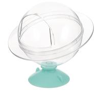 Générique Bac à Sable Salle de Bain pour Hamster et Cochon d'Inde en Plastique Compact et Facile à Nettoyer Décor de Cage Élégant et Fonctionnel pour Petit Animal