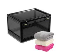 Générique Bac de rangement verrouillable, boîte de rangement transparente | Boîte de rangement avec par mot de passe pour réfrigérateur, nourri