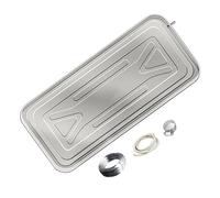 Générique Bac de récupération des condensats en Acier Inoxydable pour climatiseurs de fenêtre et Mini-Split - Moulage Monobloc avec 3 Accessoires, Taille 5P, Solution de Drainage Durable et Efficace