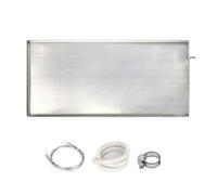 Générique Bac de récupération des condensats pour climatiseur Central, climatiseur de fenêtre, Portable, en Acier Inoxydable, avec Tuyau de 2,1 m, idéal