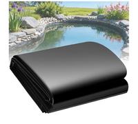 Générique Bache Bassin 9x9m/29.53x29.53ft,HDPE Imperméable Résistant aux UV Usage Intensif, Membrane pour Bassin à Poissons Koï, Écologique, Facile à Couper