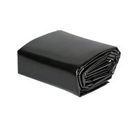 Générique Bâche Bassin en HDPE 3x10m 4x7m 5x5m 6x9m 8x8m Revêtement pour Étang Épaisseur 0.12 mm Pliable pour Grand Bassin à Poissons, Piscines, Jardin, Facile à Découper(9x9m)