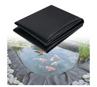 Générique Bache Bassin Exterieur 11x13m/36.09x42.65ft,HDPE Imperméable, Résistant aux UV, Durable, pour Bassin à Poissons et Koï, Facile à Couper et Installer