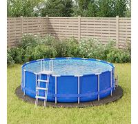 Générique Bache de Piscine Gris Clair ?396 cm géotextile Polyester,Maison & Jardin, Piscine & Spa, Accessoires pour piscines & spas, Baches de piscines & Tapis de Sol, Gris (Poids 5.2KG)
