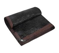 Générique Bâche Filet Anti-Feuilles pour Piscine 5x5m, Maille Fine Renforcée en Polyéthylène, Couverture Rectangulaire Noire pour Piscines Enterrées et Hors-Sol