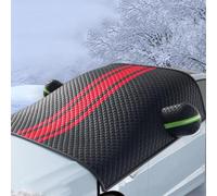 Générique Bâche Pare-Brise Voiture pour Abarth 595 2012-2024, Universelle Couches Épaisses Couverture Hiver Anti Givre Neige Protection Toutes Saisons Accessoires