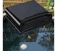 Générique Bâche pour Bassin Flexible 5x5m 5x8m 6x9m 7x7m Bâche Étang en HDPE 0.12mm Revêtement de Bassin extérieur Film d'étanchéité Membrane pour Cascade, Fontaines, Jardin d'eau Cascades(3.5x5m)