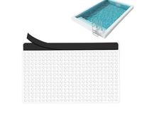 Générique Bâche pour skimmer de piscine - Grille de protection magnétique - Protection magnétique - Kit d'entretien pratique pour piscine - Système de récupération des feuilles pour une installation
