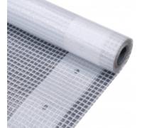 Générique Bâches Leno 2 pcs 260 g/m² 2x10 m Blanc,Quincaillerie,Accessoires de quincaillerie,Bâches,Blanc,12.04 KG,3082815