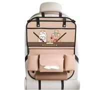 Générique Back Seat Organizer For Kids,Foldable Waterproof Adaptable Non-Slip Holder With Tray - Snack-Friendly And Tidy Car Seat Tray | For Travel Road Camping Truck SUV Rear Passenger