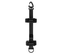 Générique Backpack Extension Strap, Adjustable Gear Belt Attachment, Outdoor Load Secure Webbing System, Sturdy Heavy Duty Buckle Connector for Hiking Camping Travel Mountaineering Equipment Storage