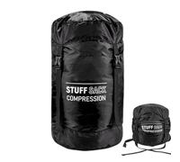 Générique Backpacking Compression Bag, Waterproof Stuff Sack 18.05 inches Compact Backpacking, Lightweight Outdoor Gear, Breathable Hiking Supplies for Adventures, Black