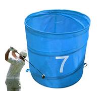 Générique Backyard Golf Game, Chipping Bucket Set, Foldable Storage Organizer, Oxford Fabric, Portable Design, Easy Setup, Fun Practice, Space Saving, Perfect for Adults, Kids, Beginners, 30x30x30cm