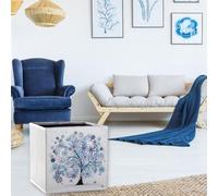 Générique Bacs de rangement décoratifs - Bacs de rangement cubiques de 9 | 84 pouces,Boîte de pliante bricolage diamant armoire organisateur pour maison chambre dortoir bureau