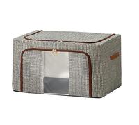 Générique Bacs De Rangement Pour Vêtements - Conteneur pliable pour couvertures avec fermeture éclair et couvercle - Bacs À Vêtements | pour Placard Chambre Garde-robe Couettes Draps Oreillers